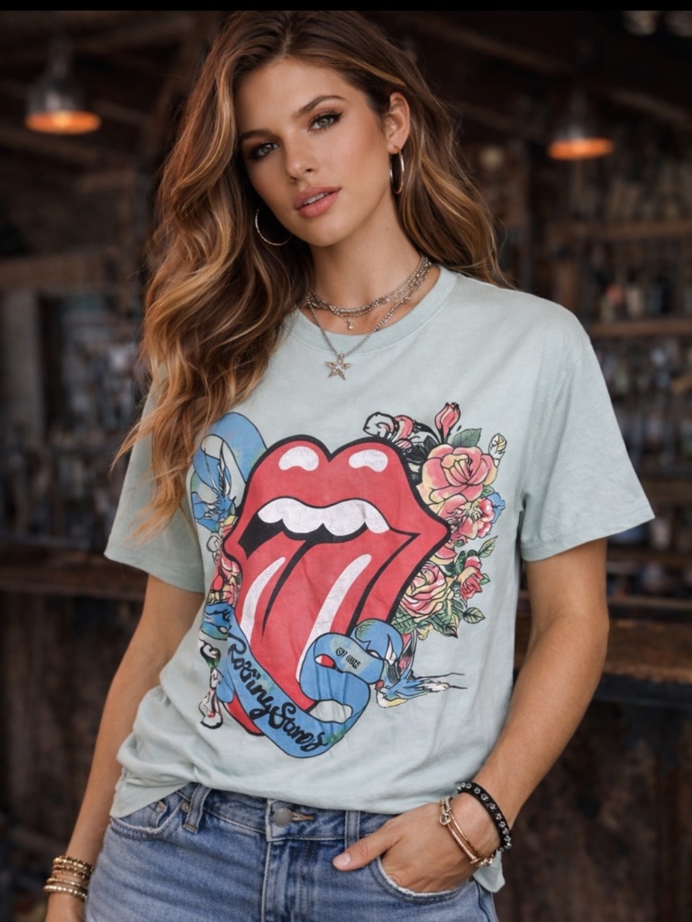 ROLLING STONES Graphic T-Shirt